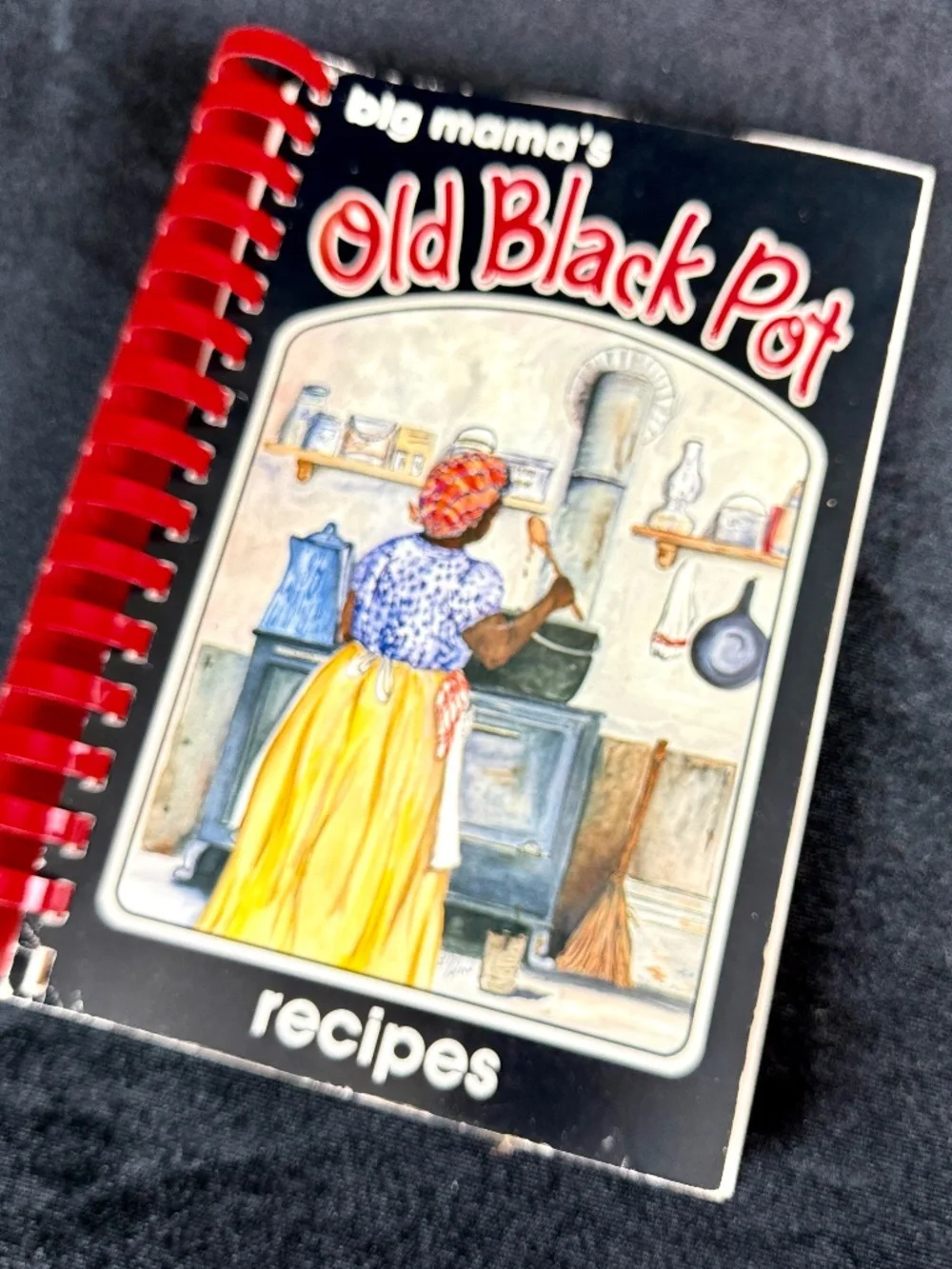 Vintage Big Mama’s Old Black Pot Recipes Cookbook by Ethel Rayson Dixon 107 Pg